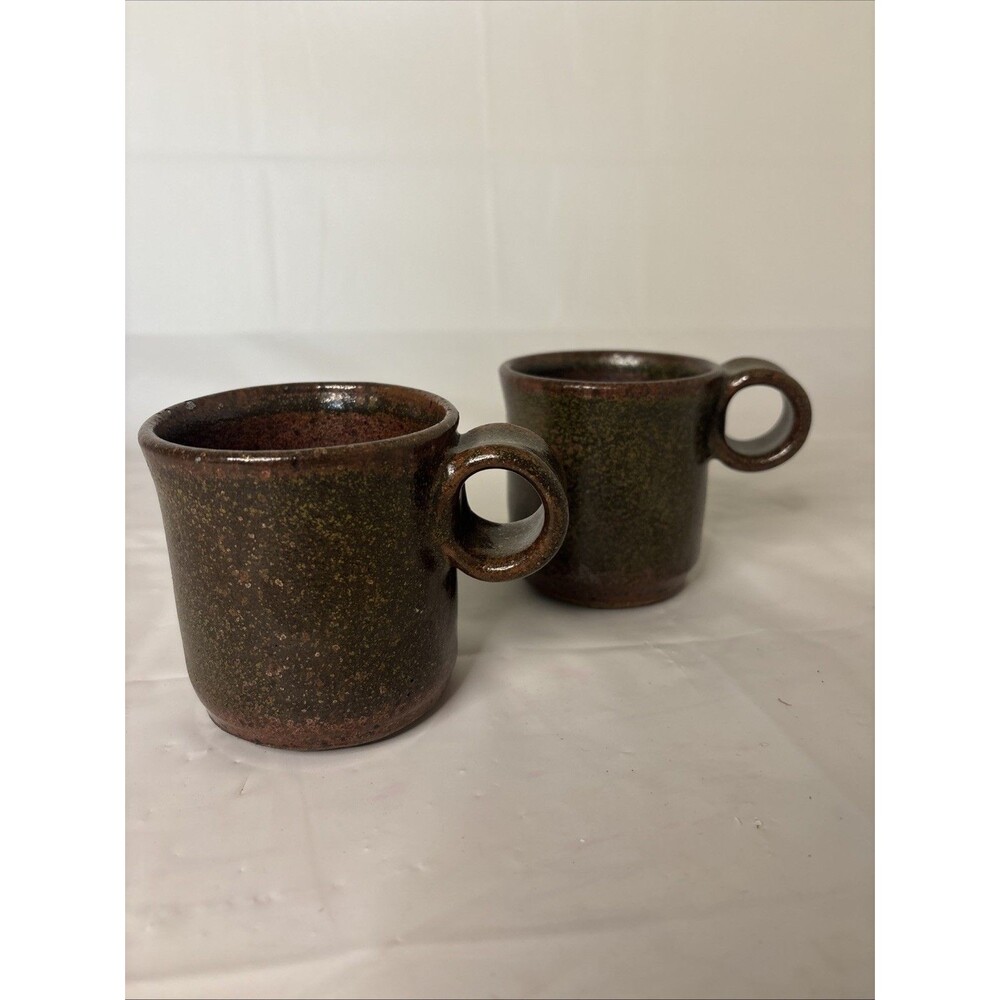 Vintage Charles Wagoner Pottery Set of 2